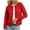 Red, variant on GEWSEY Women's Polka Dot Cardigan Oversized Open Front Sweater Button Down Knit Outerwear Cozy Sweaters Fall Winter Trendy Cute Teacher Cardigans (Khaki, M)