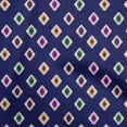 thumbnail image 1 of oneOone Viscose Jersey Blue Fabric African Aztech Sewing Material Print Fabric By The Yard 60 Inch Wide, 1 of 4
