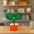 thumbnail image 4 of 2026 Green Plant Creative Calendar with Desktop Decoration and Storage Function for Students and Offices with Cute Design and Multi Purpose Use as Pen Holder, 4 of 7