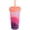 Desert Sun with Smoke Lid, variant on Silipint Silicone 22 oz Bomber Glass, Desert Sun