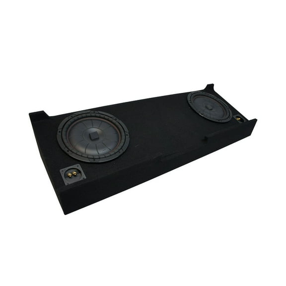 07-13 Chevy Silverado Crew Cab Truck Kicker CompVT CVT12 Dual 12 Sub Box 2 Ohm