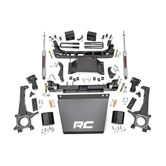 Rough Country 6" Lift Kit (fits) 2016-2020 Tacoma | N3 Shocks | Lifted Knuckle | Crossmember Suspension System | 75820