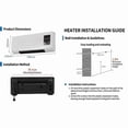 thumbnail image 6 of 18000 BTU Window Air Conditioner 450 sq ft. Intelligent AC, with Remote Control, Can be Used as a Dehumidifier/Fan, Operates Quietly, Energy-Saving, 6 of 6