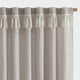 thumbnail image 1 of Cortinas Jinchan, mezcla de lino bohemio, 130 cm de ancho x 240 cm de largo, 2 paneles, color topo, 1 of 9