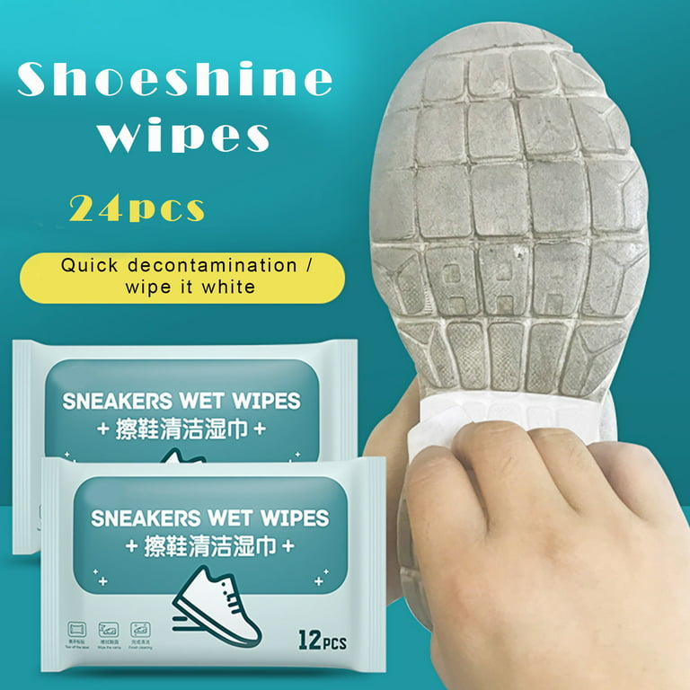 SWIPZ Sneaker Wipes - All Purpose Shoe Cleaning Wipes - Individually  Wrapped - 12 Count 