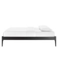 thumbnail image 4 of Platform Bed Frame, Full Size, Wood, Black, Modern Contemporary Urban Design, Bedroom Master Guest Suite, 4 of 7