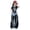 Black1, variant on Girls Loose Hip Hop Jazz Dance Pants Relaxed Fit Streetwear Pants Jazz Street Dance Cargo Denim Overalls for Teen Girls Baggy Wide Leg Jumpsuit With Waist Belt and Drawstring Hem