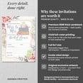 thumbnail image 4 of Miss to Mrs. Travel Bridal Shower Invitations, 20 Fill-In Cards with Envelopes, 5x7 Wedding Shower Invitations for Bride, Bridal Party Supplies and Decorations, Made in USA by Amanda Creation, 4 of 9