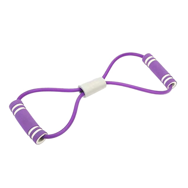 Figure 8 Puller, 8 Shaped Resistance Band Elastic Fitness Pulling Rope Adjustable Figure 8 Puller for Arm and Shoulder Stretch