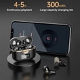 thumbnail image 3 of TopLLC In-ear 5.0 Double-moving Ring Four-speaker Subwoofer Bluetooth Headset With Rotating Display, 3 of 4