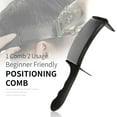 thumbnail image 5 of Curved Hair Clipping Cutting Arced Comb Barber Flat Top Haircut Comb Professional Hair Cutting Curved Positioning Comb, 5 of 8