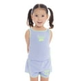 thumbnail image 5 of Disney Stitch Girls Embroidered Tank Top and Shorts Set, 2-Piece, Sizes 4-16, 5 of 12