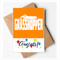 thumbnail image 1 of Cartes de Félicitations de Mariage Insectes Craquants Animaux Enveloppes de Vœux, 1 of 3