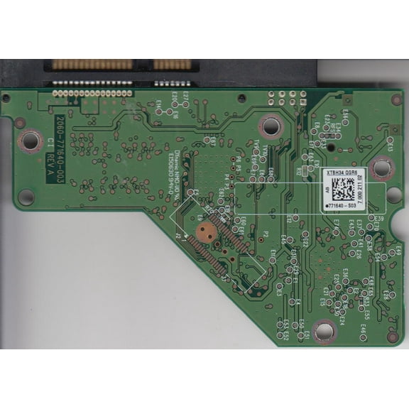 WD3200AAJS-00YZCA0, 771640-S03 AB, WD SATA 3.5 PCB