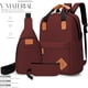 thumbnail image 4 of Mochila Shendy Vendy Backpack Impermeable Set De 3pzs Con Riñonera Y Puerto Usb, 4 of 6