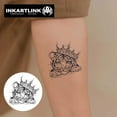 thumbnail image 2 of WWS-Tattoo Tech, 3 Sheets Small Semi Permanent Tattoo, Adult Art Design Temporary Tattoos, Lasts 1-2 Weeks, Waterproof, Realistic Look, No Adhesive, No Reflection (Little Tiger), 2 of 4