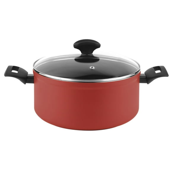 Olla Con Tapa 24cm MAXIMA Aluminio Forjado Roja Fagor FAGOR 81PXFGOMR24