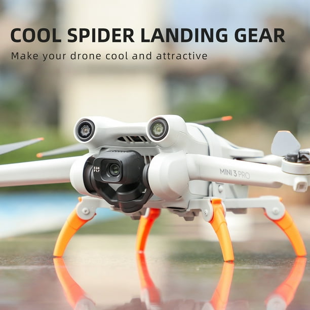 Soporte De Elevación Spidertrípode de altura aumentada para Dron equipo de aterrizaje plegable para