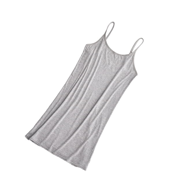 Sonducket Chaleco de Modal para mujer, cuello en U, piel agradable al desnudo, vestido deslizante, camisones con tirantes, ropa interior de talla grande Prendas para la parte del cuerpo Gary S Sonducket AP011308-06B