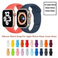 thumbnail image 2 of Para iwatch Series 8 7 6 SE 5 4 3 2 1 correa de silicona para Apple Watch Ultra 49mm 38mm 42mm 40mm 44mm 41mm 45mm de goma suave deportes correa de reloj, 2 of 4