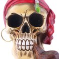 thumbnail image 3 of Escultura De Cabeza De Calavera Cabeza de calavera de Halloween de 6,3 pulgadas, valor colectivo, regalo perfecto para dormitorio, sala de estar, 3 of 8