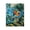 Tropical Macaw Botanical Paradise, variant on Stupell Industries Bohemian Jungle Macaw on Branch Black Floating Frame Canvas Art, 17 x 21, by Ramona Murdock