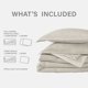 thumbnail image 5 of Regency Heights Juegos de Edredones Tamaño Matrimonial/queen, Ropa de Cama Reversible de 3 Piezas Extra Suave con Fundas de Almohada en Color Topo, 5 of 9