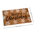 thumbnail image 3 of Merry Christmas Welcome Door Mat, Christmas Snowflake Floor Rug, 29.53x17.72inch, Entrance Door Rug for Xmas Indoor Outdoor Home Bathroom Decor, 3 of 6