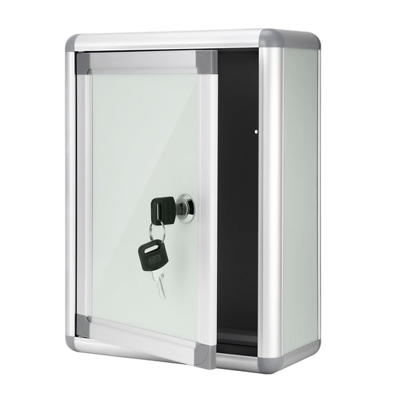 Tineasur Aluminium Alloy Decorative Mailbox with Lock Suitable for Home and Office Use