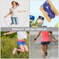 thumbnail image 3 of Wood Handle Jump Rope for Exercise Assorted Color Adjustable Length Wood and Bamboo 6Pcs, 3 of 8