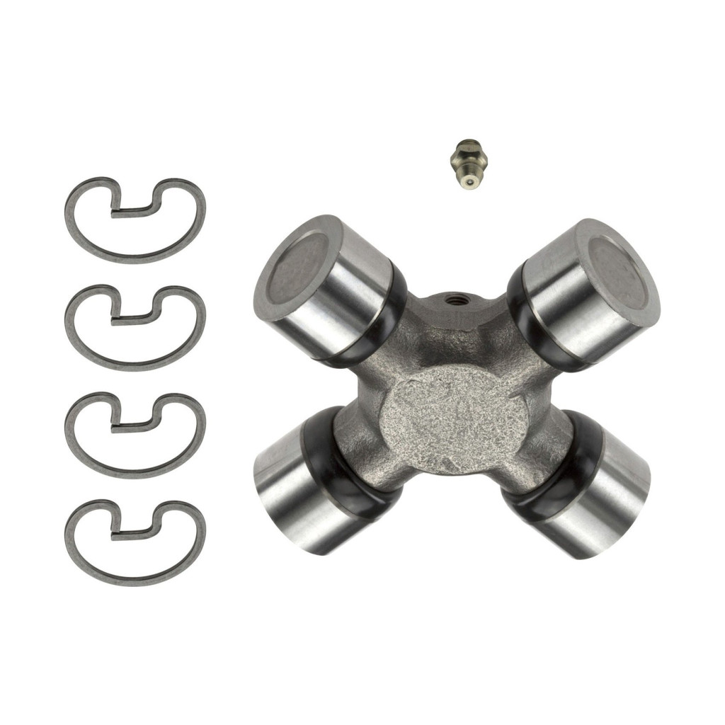 Genuine AC Delco For GMC W4500 Forward 1998 99 00 01 2002 U-Joint | End Of Cap Lock Ring | Steel | Plain Round | 1.19 Inches Bearing Cap Axis 1 and 2 Diameter | Greaseable