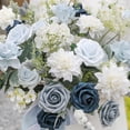 thumbnail image 4 of Artificial Flowers for Outdoors Simulated Flower Box Birthday Proposal Flower Head with Pole Wedding Bride Holding Flowers Atmosphere Decoration Flowers 1box (G), 4 of 7
