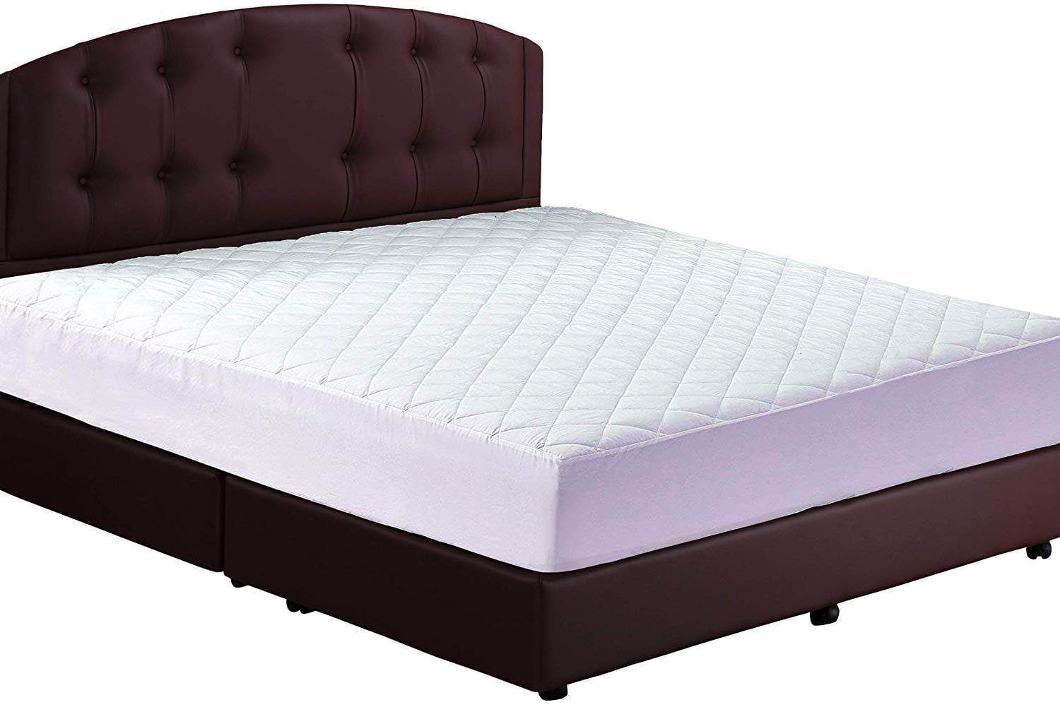100 cotton quilted mattress pad