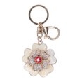 thumbnail image 3 of Peony Flower Keychain, Beautiful Practical Smoother Surfaces Lightweight Metal Car Keychain  For Gifts, 3 of 8