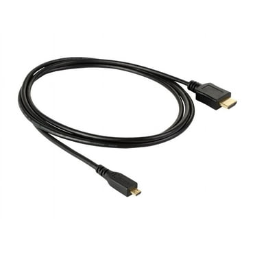 Tripp Lite P570-006-MICRO 6 ft. Black HDMI to Micro HDMI High Speed w/Ethernet Video / Audio cable Male to Male
