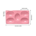 thumbnail image 2 of Silicone Egg Molds For Baking, Egg Shaped Silicone Molds For Baking, Silicone Egg Shaped Molds, 1 Pack 5 Cavity Non‑Stick Easter Egg Silicone Molds, Food‑Grade Chocolate Candy Baking Molds, 2 of 6