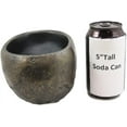 thumbnail image 3 of Day Of The Dead Skull Bowl Container Figurine 6.5"Long Skeleton Head Planter, 3 of 6