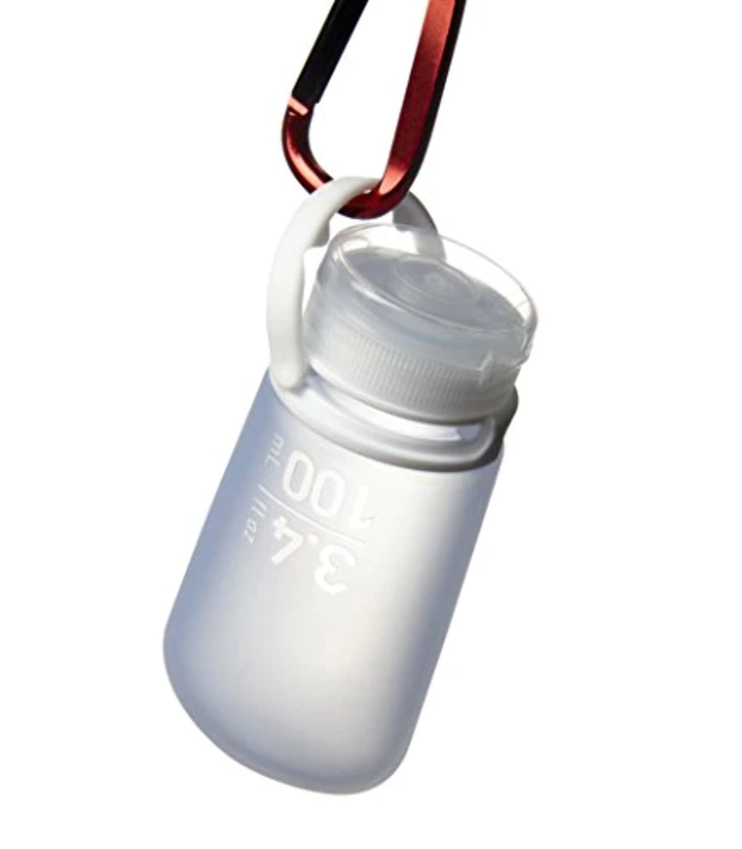 Humangear GoToob+ Soft Silicone Travel Bottle 3-Pack - Small - Clear/Purple/Teal
