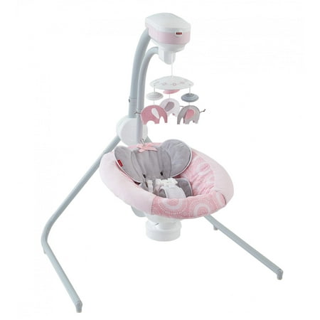 Fisher-Price Cradle 'n Swing with 6-Speeds, Blush