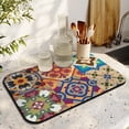thumbnail image 3 of Brilliantly Absorbent Mexican Coffee Drying Mat 19.5x12in Diatom Mud Dish Pad Perfect Counter Top Kitchen Gadget for Dry, Coffee Mat Clean & Stylish Kitchen, 3 of 7