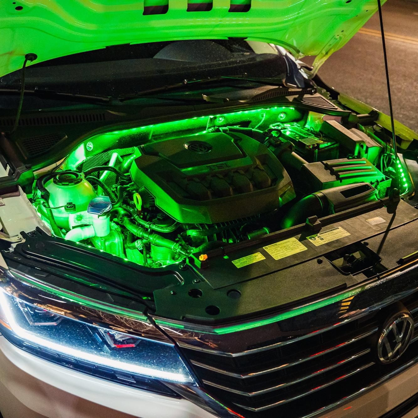 DELCommande - Extérieur Kit de bande LED couleur personnalisée complète