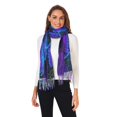 thumbnail image 2 of FORMRS Womens Scarf Winter Soft Long Big Warm Shawls Wrap Tassel Scarves, Night Mushrooms Pattern, 2 of 9