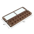 thumbnail image 4 of HEVIRGO Wooden Paint Box Portable Multi-grids Design Rectangle Watercolor Palette for Home Outdoor Travel Use, 4 of 11
