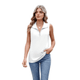 thumbnail image 3 of Camisetas Sin Mangas con Cremallera para Mujer, Color , Talla S, 3 of 10