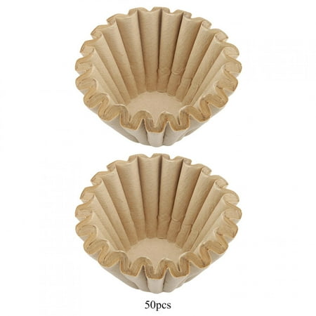 

50Pcs Commercial Coffee Filters Coffee Filters Practical Coffee Filter Paper For Restaurants Home