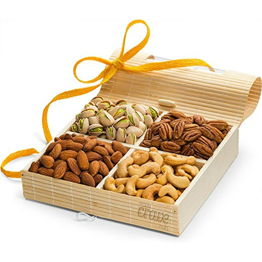 Simply Crave Nut Gift Baskets, Gourmet Food Gift, Nuts Tray Gift