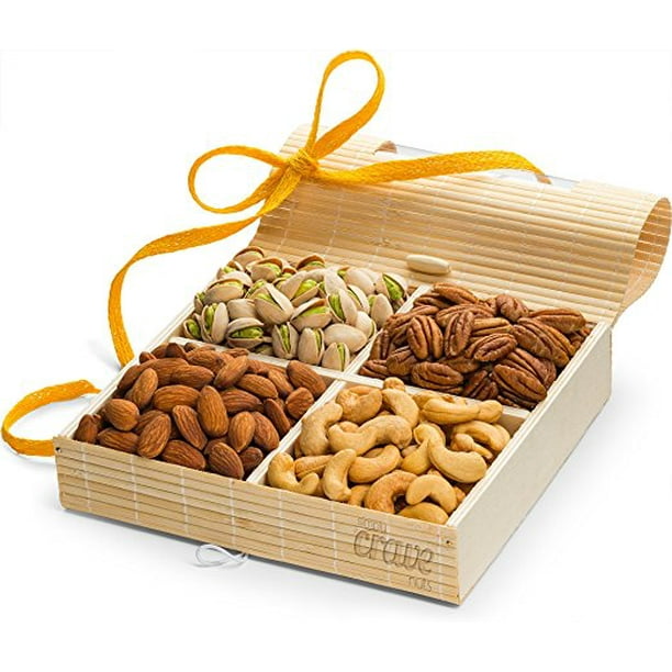 Simply Crave Nut Gift Baskets, Gourmet Food Gift, Nuts Tray Gift