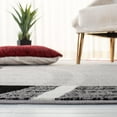 thumbnail image 4 of SAFAVIEH Skyler Kodey Bordered Area Rug, Grey/Red, 4'5" x 6'5", 4 of 8
