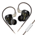 thumbnail image 1 of KZ-DQS In Ear Wi dinámicos profesionales (con micrófono) rojo, 1 of 8