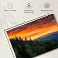thumbnail image 6 of Elephant Stock Mountain Sunrise Wall Art - Horizontal Canvas Wall Art - Living Room Wall Decor - Nature Canvas - Orange And Yellow Decor - 51" x 34", 6 of 8